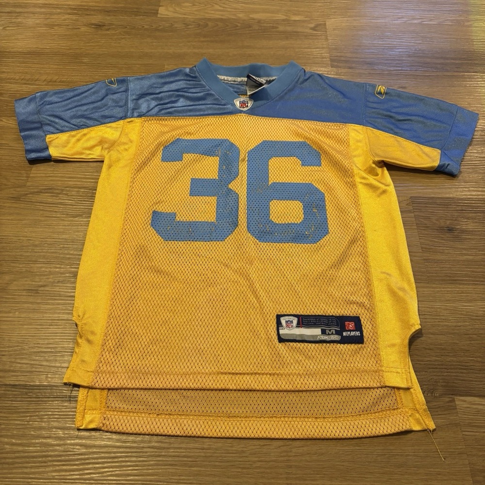 VTG Reebok Brian Westbrook Philadelphia Eagles Throwback Jersey Youth M Retro
